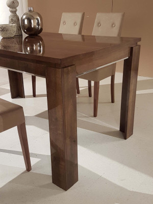 Stoel Hout Bekleding Set Woonkamer Eetkamer Eetgroep Groep 4-delig Nieuw