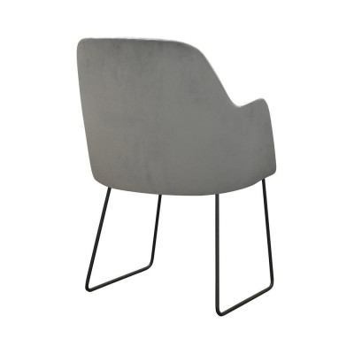 Twee fauteuils, loungestoelen, gestoffeerde stoelen voor woonkamer, restaurant, club.