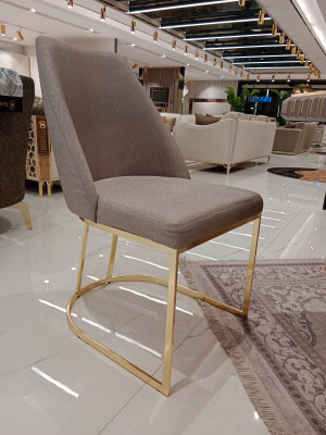 4x Stoelen Stoelgroep Bekleding Design Meubels Eetkamer Textiel