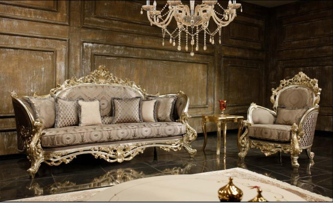 Sofa set 3+1 zits + salontafel Sofa set 3-delige set Meubels Nieuw