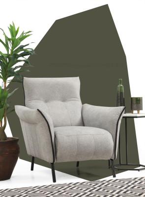 Fauteuil Ontwerp Bekleding Stof Meubels Luxe Woonkamer Modern Gestoffeerde Fauteuil Nieuw