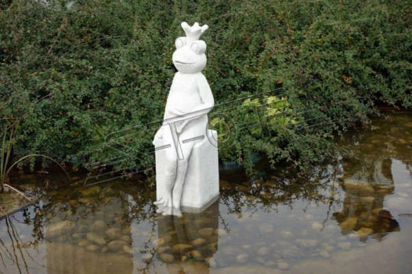 Tuindecoratie Kikker Terras Steen Decoratieve Figuren Beeld Standbeeld