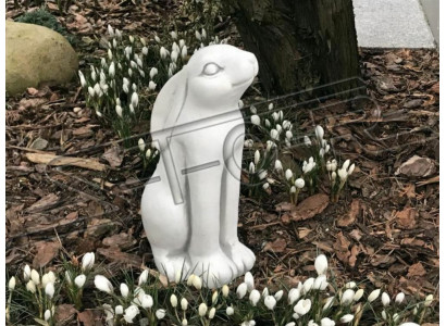 Tuindecoratie Konijn Terras Steen Beelden Decoratieve Figuur Natuur Standbeeld.