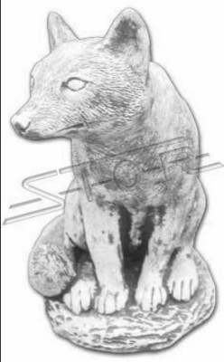 Tuindecoratie Vos Terras Steen Figuren Figuur Decoratief Standbeeld