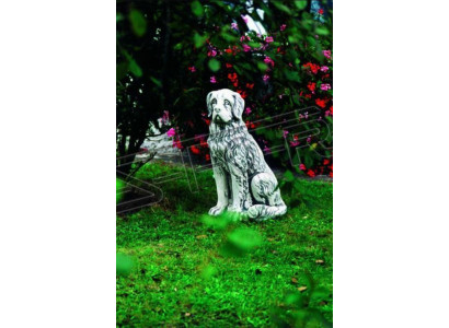 Tuindecoratie Hond Standbeeld Beeld Grijs Beeldhouwwerken Ontwerper