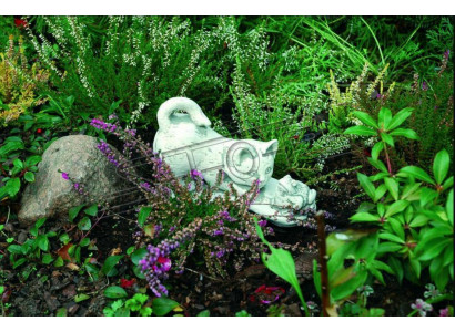 Tuindecoratie Kattenstandbeeld Sculptuur Figuren Wit Beeldhouwwerk Ontwerp