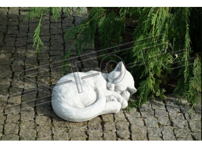 Tuindecoratie Kat terras stenen beelden figuur decoratie standbeeld