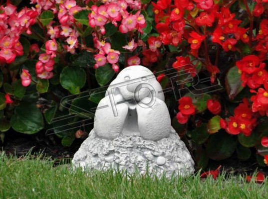 Tuin Decoratie Mol Terras Steen Figuren Beeldje Deco Standbeeld