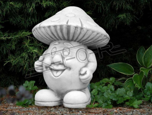 Tuindecoratie Paddenstoel Terras Steen Figuur Figuren Decor Natuur Standbeeld