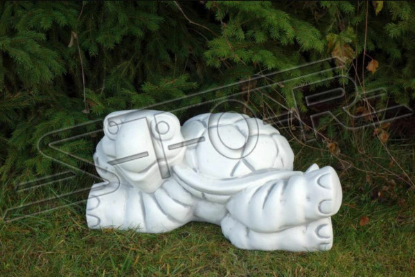 Tuinschildpaddecoratie steen figuur terrasdecoratie standbeeld.