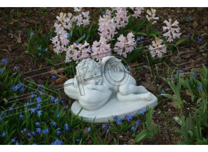 Greepengel Engel Beschermengel Grafornament Steen Decoratie Antieke Stijl Figuur