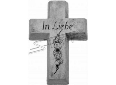Grabengel Kruis Graf Klassieke Decoratie Grafornament Steen Decoratie Standbeeld