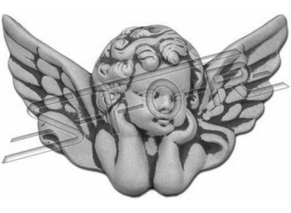 Grafornament Grafsteen decoratie Engel figuur beeld god heilig.