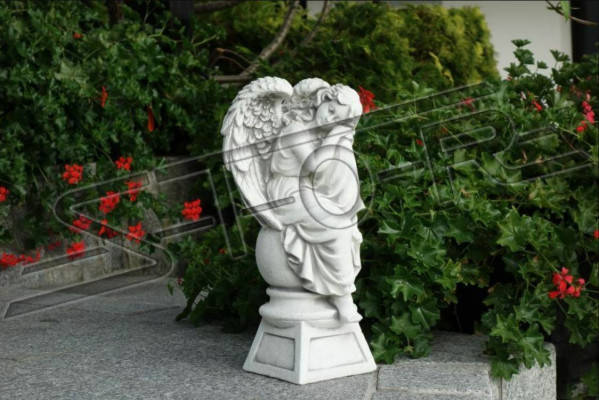 Grafversiering Grafsteen Decoratie Figuur Sculptuur Engel God Decor Heilig