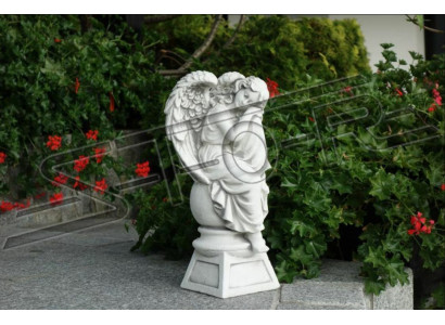 Grafversiering Grafsteen Decoratie Figuur Sculptuur Engel God Decor Heilig