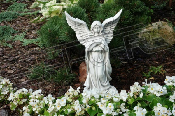 Grafversiering Grafsteen Decoratie Figuur Sculptuur Deco Engel God Heilig
