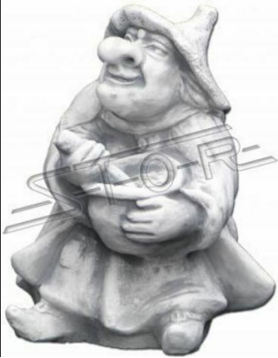 Heks 29cm Sculptuur Ontwerp Figuur Standbeeld Tuinfiguren Standbeelden