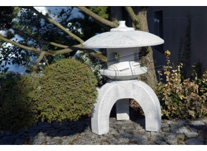 Japanse tuin huis natuur decoratie standbeeld figuren figuur wit standbeelden