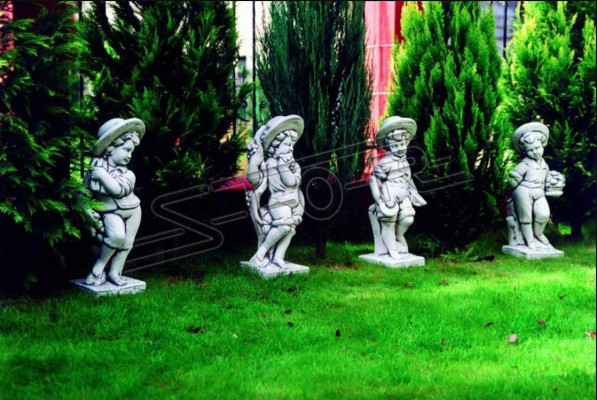 Jonge 70cm sculptuur ontwerp figuur standbeeld tuinbeelden beelden	statues