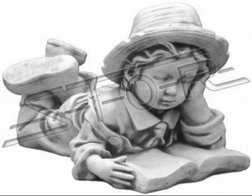 Jongen Bub 31cm Figuur Standbeeld Beeldhouwwerken Sculptuur Beelden Tuindecoratie