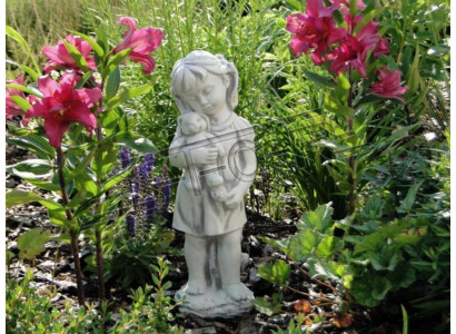 Kind 44 cm Sculptuur Ontwerp Figuur Standbeeld Tuin Figuren Beelden