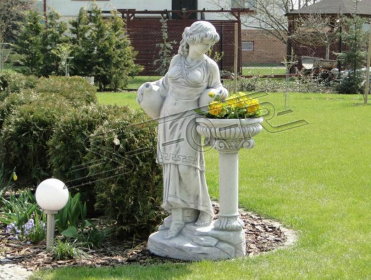 Kübel Sculptuur Ontwerp Figuur Standbeeld Tuin Figuren Standbeelden Sculpturen S101077