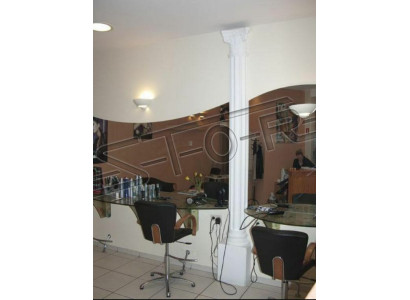 Kolom Kolommen Antieke Stijl Kolommen Tuin Romeinse Decoratie Wit Decoratief