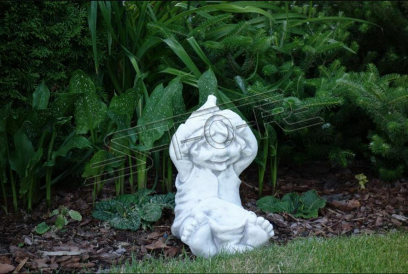Beeld Figuur Gekke Jongen Tuindecoratie Sculptuur Figuren