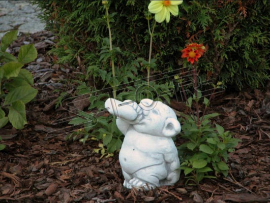 Poroschenko de drinker figuur standbeeld alcoholist sculptuur tuinzuiper S101014