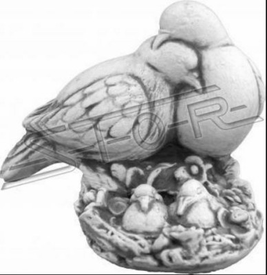 Duiventuinbeeld standbeeldfiguren standbeelden beeldhouwwerk decoratie