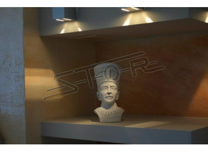 Tutankhamun buste hoofd standbeeld figuur sculptuur beelden standbeelden