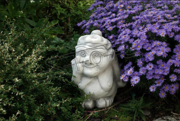 Trol 36cm sculptuur ontwerp beeld standbeeld tuinfiguren standbeelden