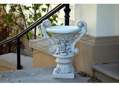 Vaas Decoratie Deco Artikel Tuin Terras Bloempot Vazen Wit Emmers