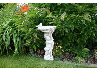 Vogeldecor drinkbak sculptuur ontwerp figuur standbeeld tuin beelden beelden