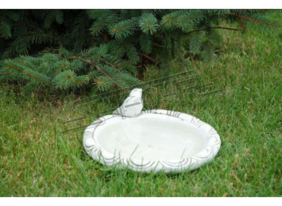 Vogel Drinkplaats Sculptuur Ontwerp Figuur Standbeeld Tuinfiguren Decoratieve Beelden