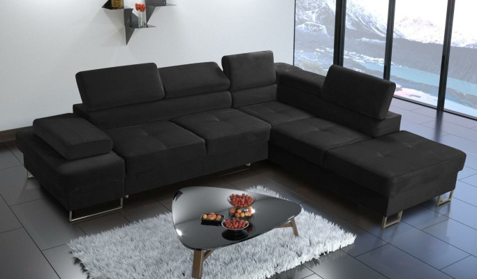 Hoekbank Bekleding Bankstel Stof Woonkamer L-vorm Modern Geel Design Bankstellen Nieuw
