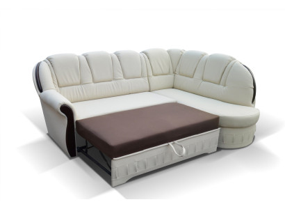 Klassieke hoekslaapbank bank gestoffeerde hoekbank hoekbank textiel.