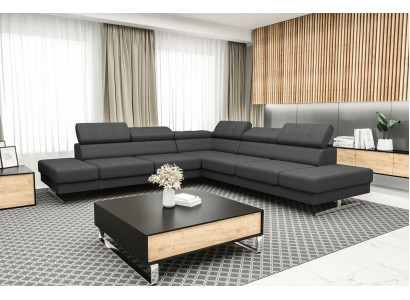 Ontwerp Bank Bank Bekleding Woonkamer L-Vorm Modern Elegant Woonlandschap Nieuw