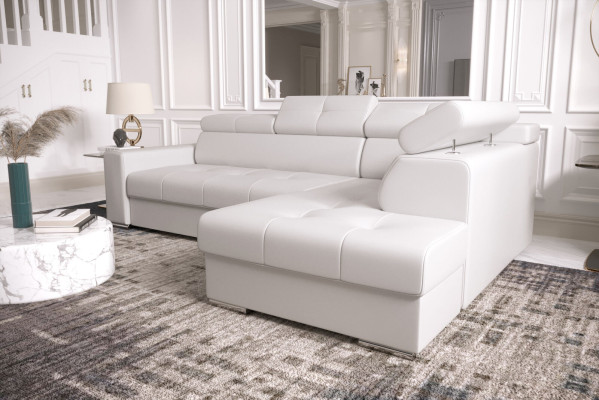 Hoekbank L-vorm Bank Bekleding Woonkamer Bankstellen Banken Modern Zwart Ontwerp