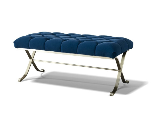 Poef Zitpoef Voetbank Meubels Wonen Zitbanken Zitting Textiel Chesterfield