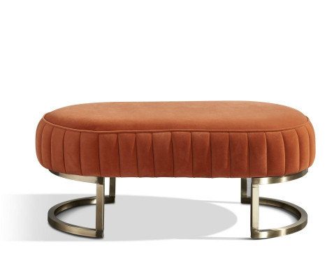 Klassieke voetenbank krukje bijzettafel oottomaan chaise longue