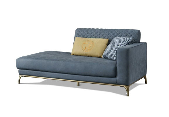 Chaiselongue ligbed moderne lederen comfort luxe liggen ligstoel