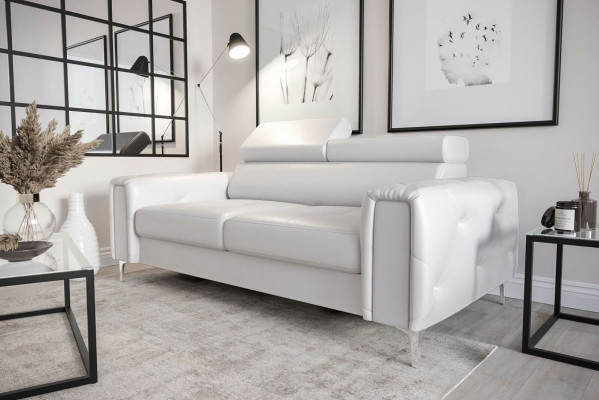 Ontwerp bankstellen Luxe gestoffeerde meubelen Bank Bank Zitbank leer textiel Nieuw 186x100cm