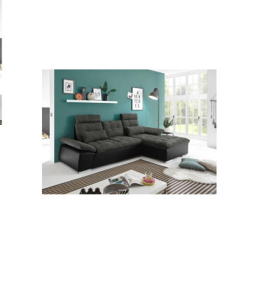 Hoekbank L-vorm bank woonlandschap set slaapfunctie bekleding design