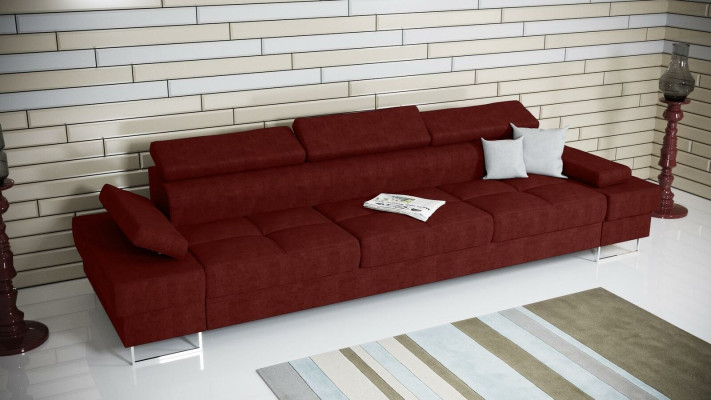 Sofa 4-zits bank gestoffeerde designbank 4-zits banken textiel designbank meubels