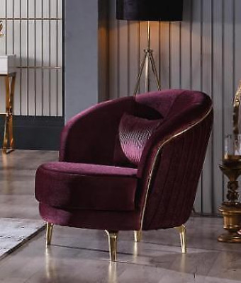 Luxe woonkamerset Moderne roestvrijstalen banken Gestoffeerd meubilair Dries-zits