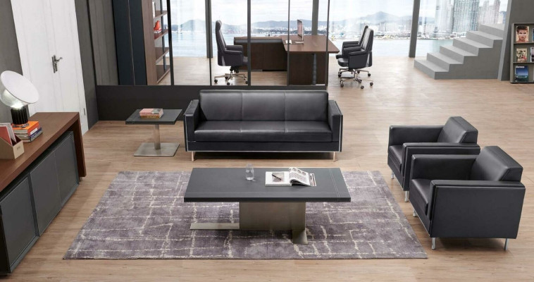 Moderne bankstel 3-zits bank bankstel bankstel banken leer