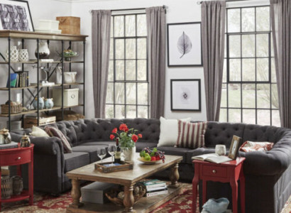 XXL Grote Chesterfield woonlandschap bank bank bekleding hoek zit U-vorm banken nieuw  XXL Groot Chesterfield woonlandschap bank bankstel hoekbank U-vorm banken nieuw