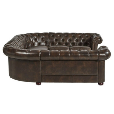 XXL Grote Chesterfield woonlandschap bank bank bekleding hoek zit U-vorm banken nieuw  XXL Groot Chesterfield woonlandschap bank bankstel hoekbank U-vorm banken nieuw