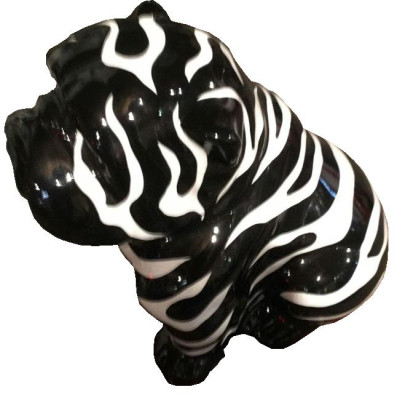 Decoratie Hond Tuin Sculptuur Sculpturen Designer Figuur Standbeeld Moderne Figuren